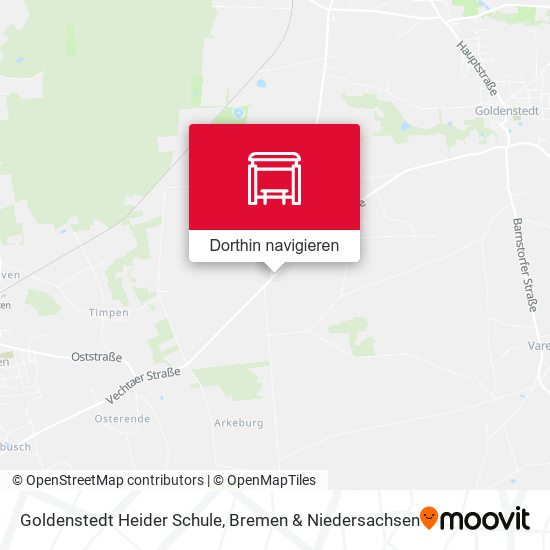 Goldenstedt Heider Schule Karte