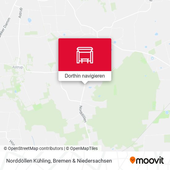 Norddöllen Kühling Karte