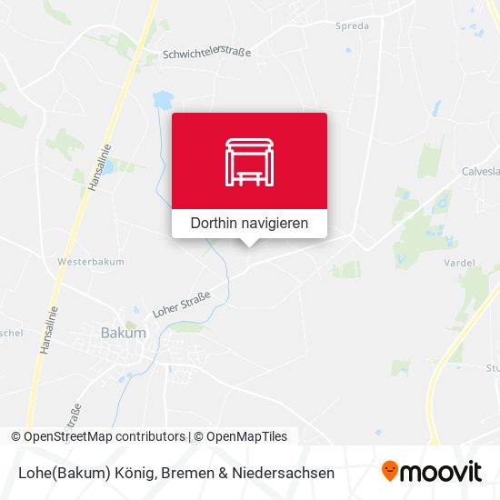 Lohe(Bakum) König Karte