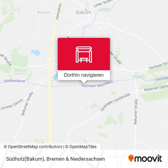 Südholz(Bakum) Karte