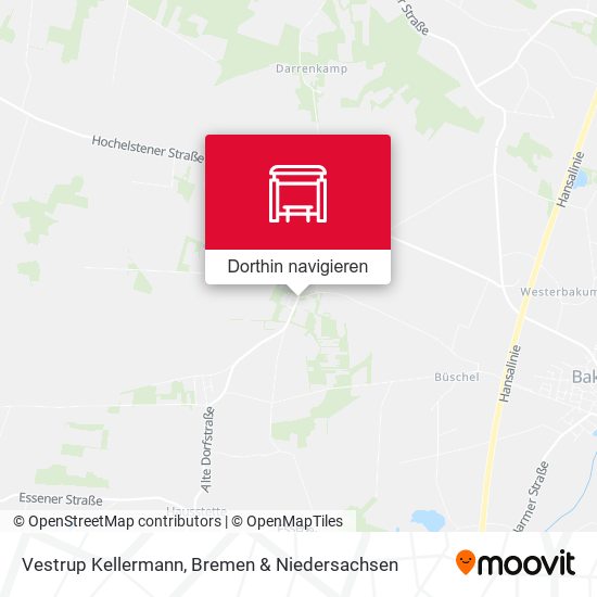 Vestrup Kellermann Karte