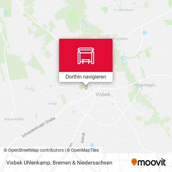 Visbek Uhlenkamp Karte