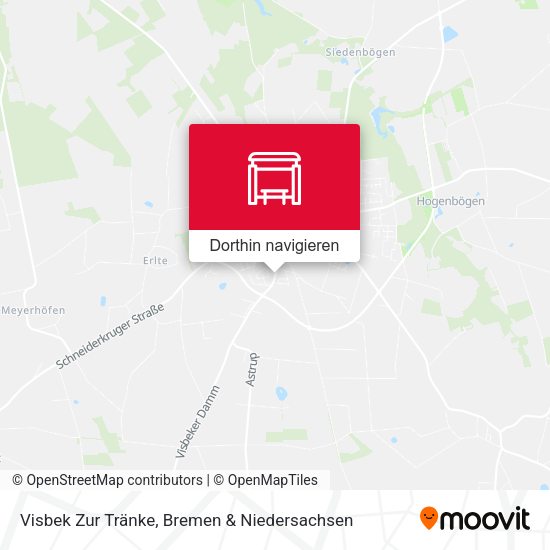 Visbek Zur Tränke Karte