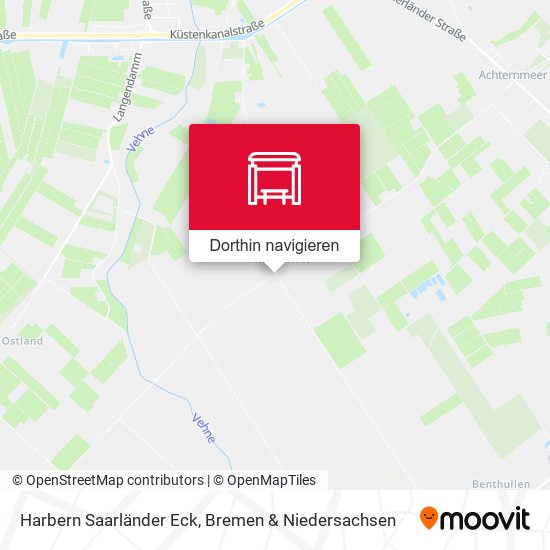 Harbern Saarländer Eck Karte