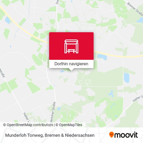 Munderloh Tonweg Karte