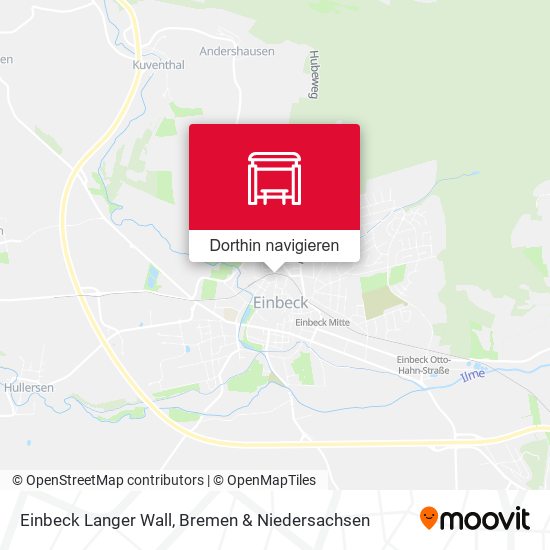 Einbeck Langer Wall Karte