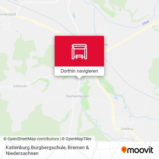 Katlenburg Burgbergschule Karte
