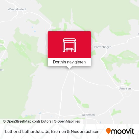Lüthorst Luthardstraße Karte