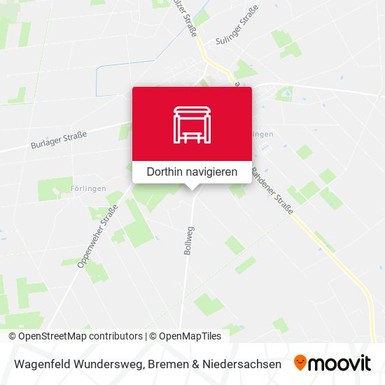 Wagenfeld Wundersweg Karte