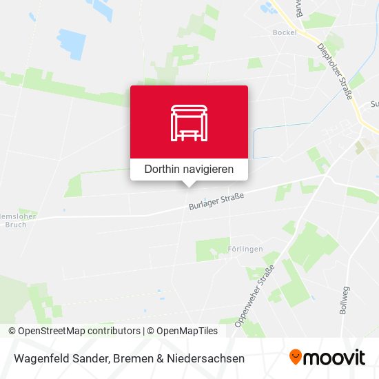 Wagenfeld Sander Karte