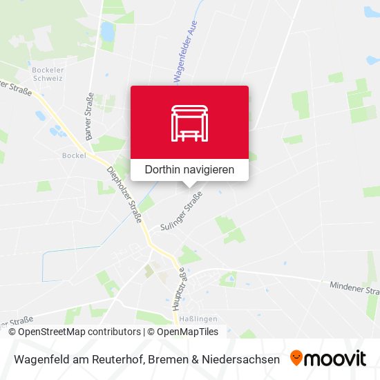 Wagenfeld am Reuterhof Karte