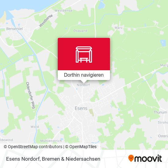 Esens Nordorf Karte