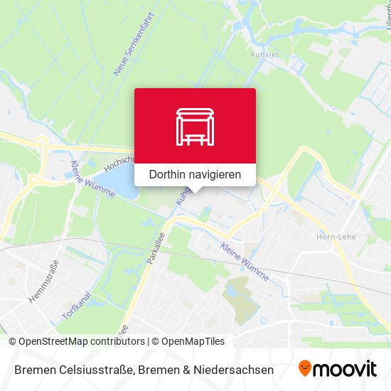 Bremen Celsiusstraße Karte