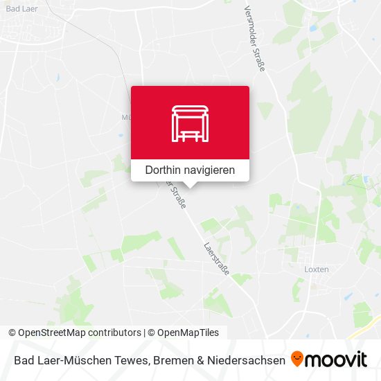 Bad Laer-Müschen Tewes Karte