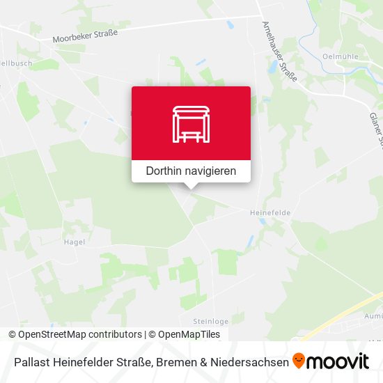 Pallast Heinefelder Straße Karte