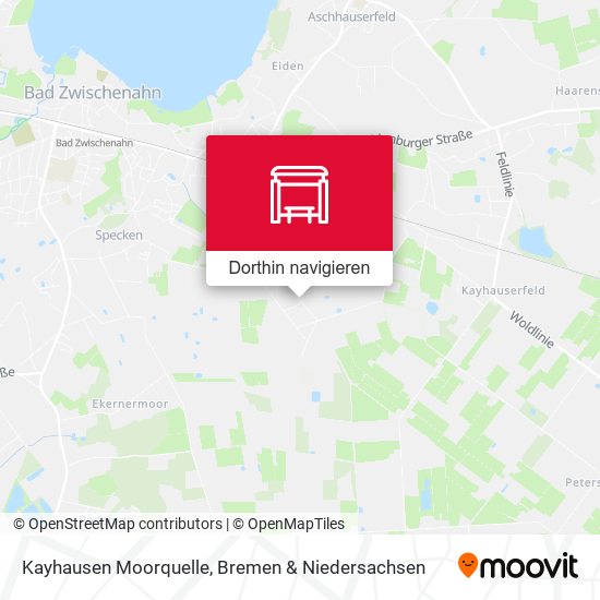 Kayhausen Moorquelle Karte