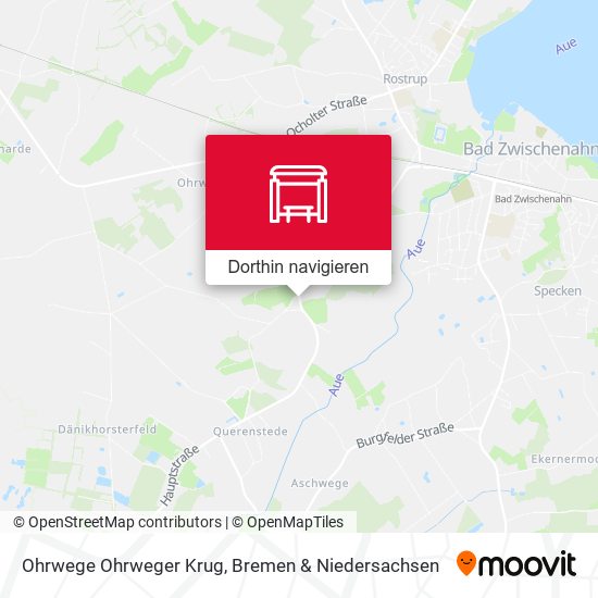 Ohrwege Ohrweger Krug Karte