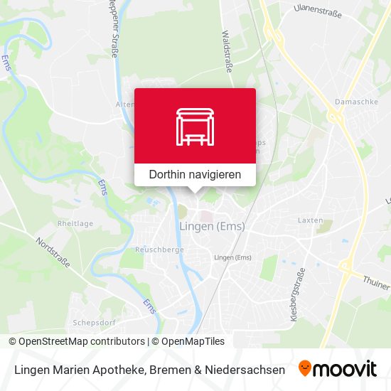 Lingen Marien Apotheke Karte