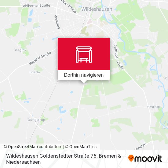 Wildeshausen Goldenstedter Straße 76 Karte