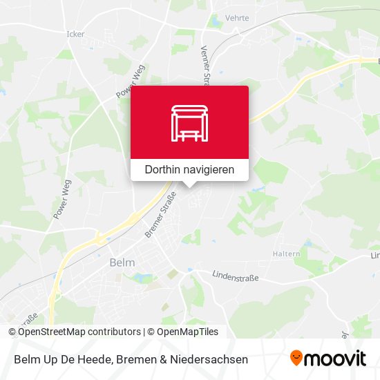 Belm Up De Heede Karte