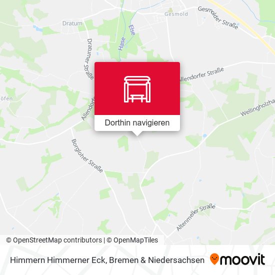 Himmern Himmerner Eck Karte