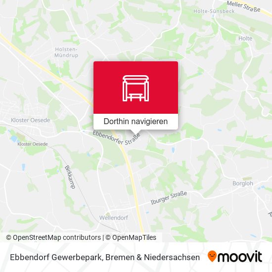 Ebbendorf Gewerbepark Karte
