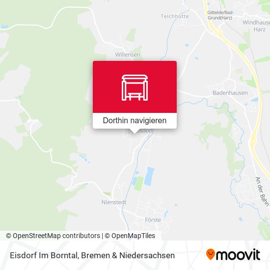 Eisdorf Im Borntal Karte