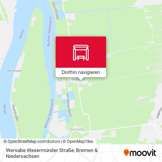 Wersabe Wesermünder Straße Karte