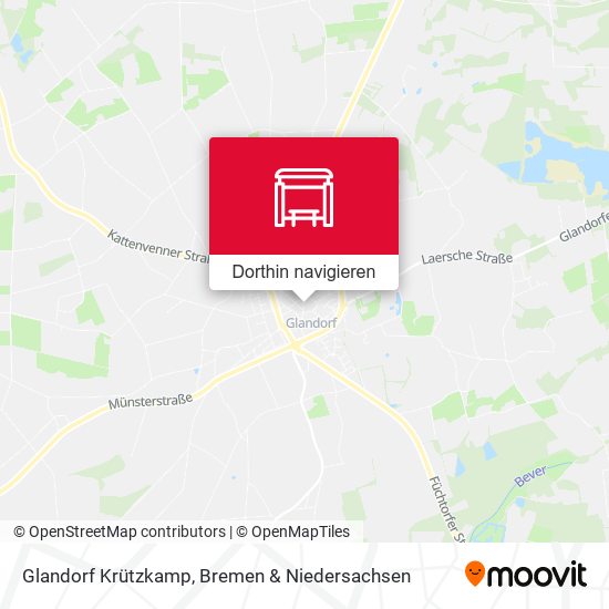 Glandorf Krützkamp Karte