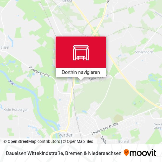 Dauelsen Wittekindstraße Karte