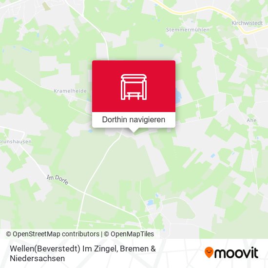 Wellen(Beverstedt) Im Zingel Karte