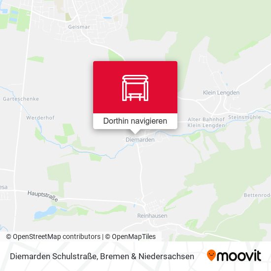 Diemarden Schulstraße Karte