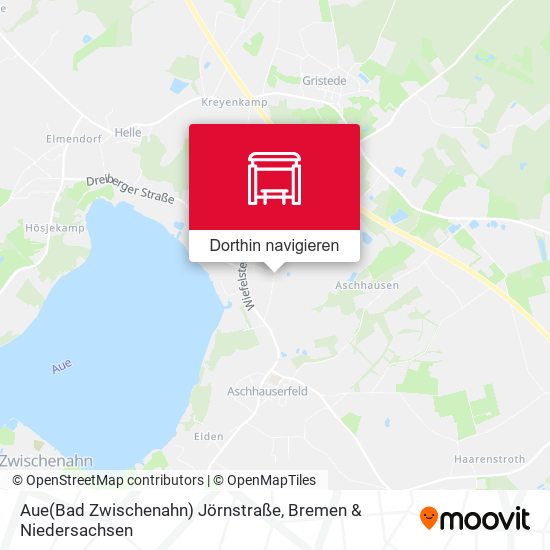 Aue(Bad Zwischenahn) Jörnstraße Karte