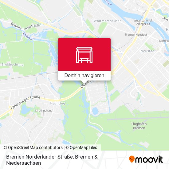 Bremen Norderländer Straße Karte