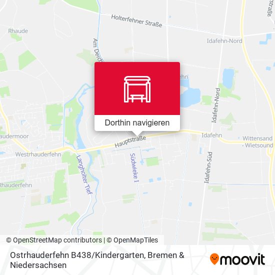 Ostrhauderfehn B438 / Kindergarten Karte