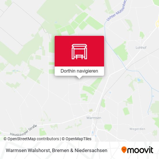 Warmsen Walshorst Karte