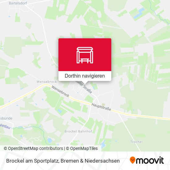 Brockel am Sportplatz Karte