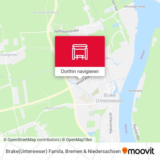 Brake(Unterweser) Famila Karte