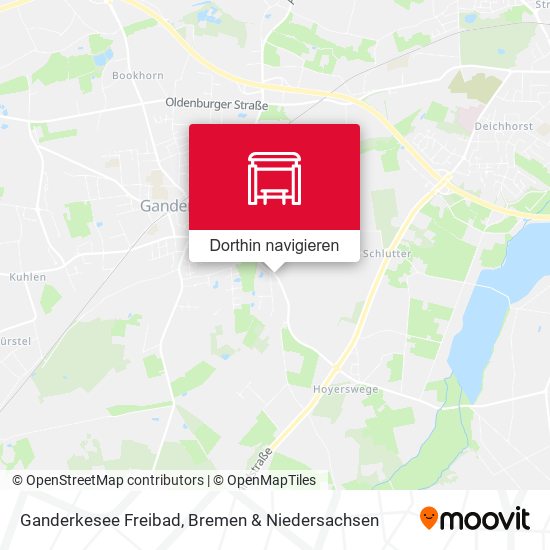 Ganderkesee Freibad Karte