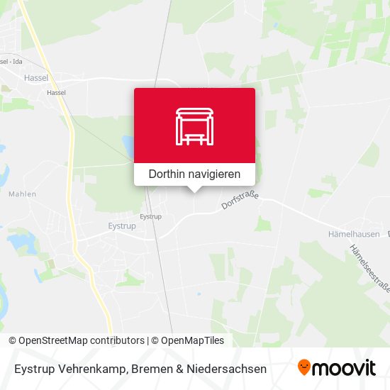 Eystrup Vehrenkamp Karte
