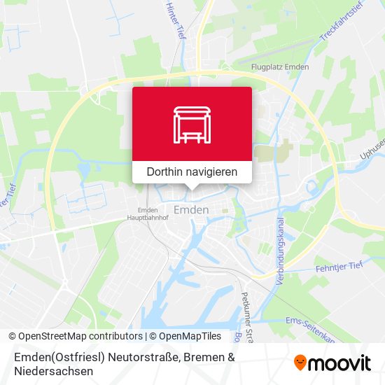 Emden(Ostfriesl) Neutorstraße Karte