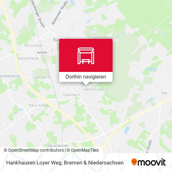 Hankhausen Loyer Weg Karte