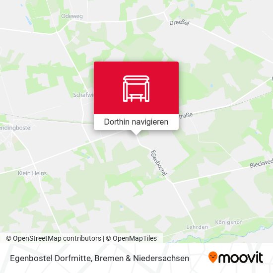 Egenbostel Dorfmitte Karte