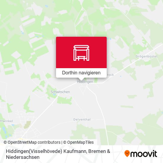 Hiddingen(Visselhövede) Kaufmann Karte