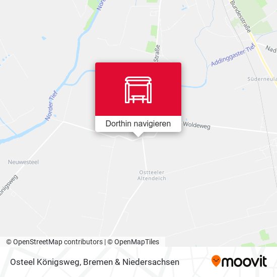 Osteel Königsweg Karte