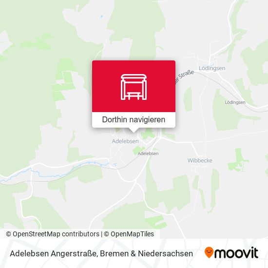 Adelebsen Angerstraße Karte