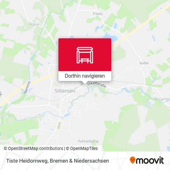 Tiste Heidornweg Karte