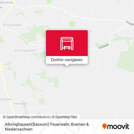 Albringhausen(Bassum) Feuerwehr Karte