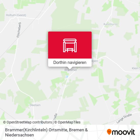 Brammer(Kirchlinteln) Ortsmitte Karte