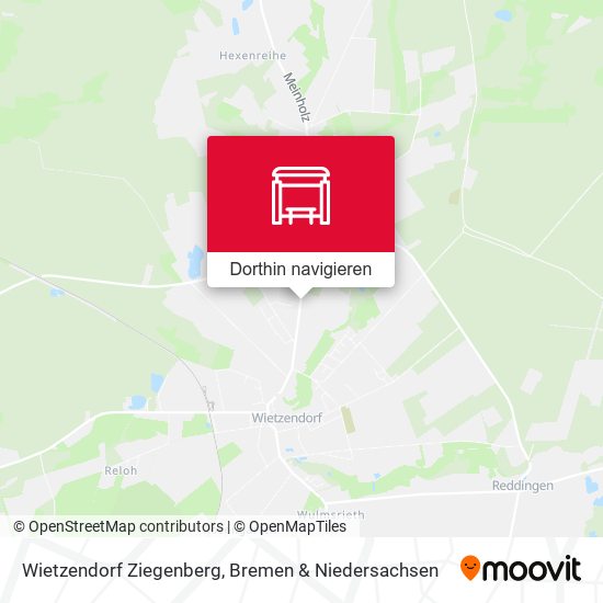 Wietzendorf Ziegenberg Karte